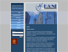Tablet Screenshot of ha-ni.com.ar